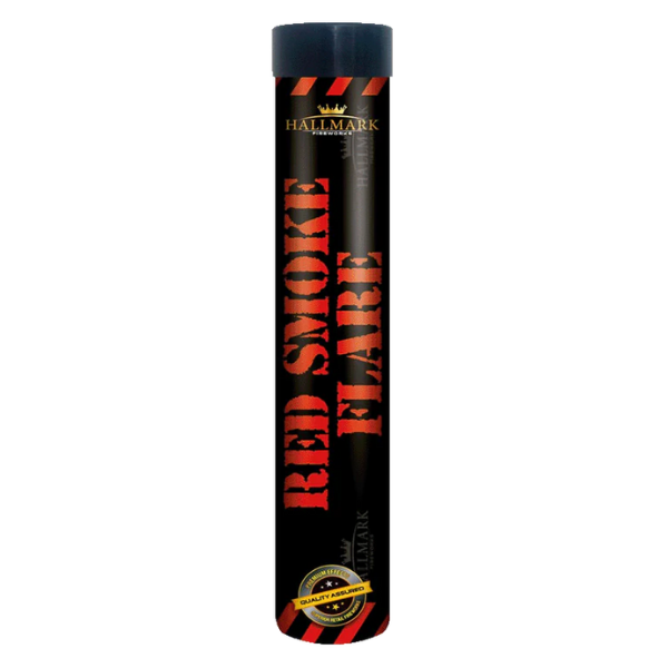 Coloured Smoke Bomb - Red by Hallmark Fireworks