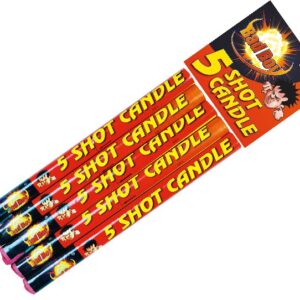 Bad Boy 5 Shot Candle by Bad Boy Fireworks