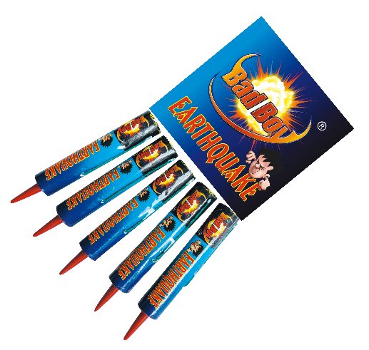 Earthquake Candles by Bad Boy Fireworks