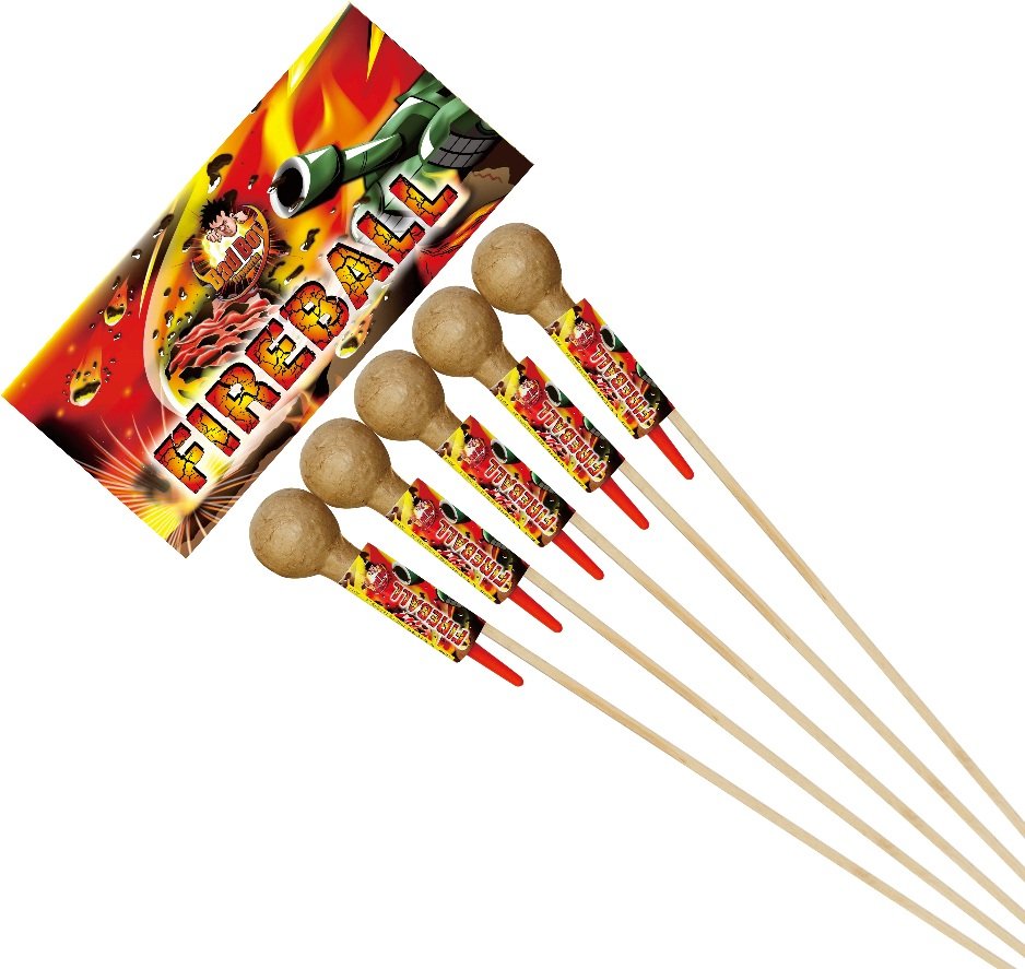 Fireball Rockets by Diamond Fireworks