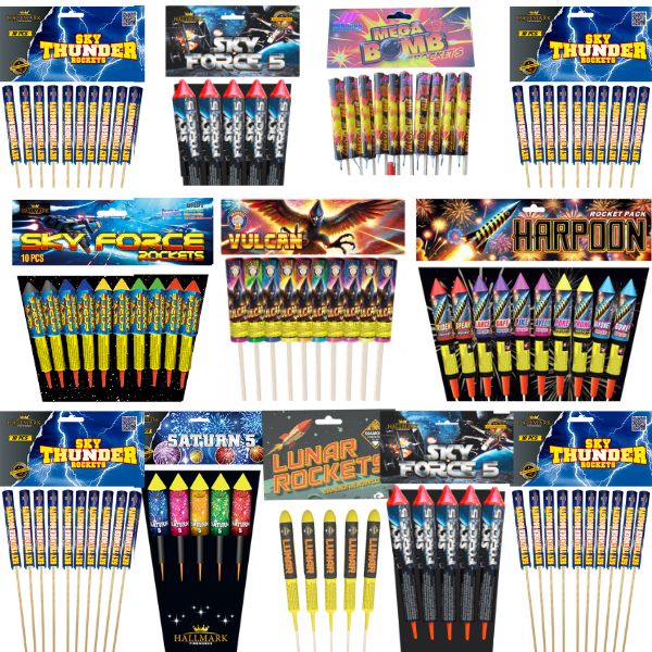100 ROCKETS for £50